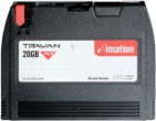 Example of a Travan tape cartridge with 20 GB storage capacity.