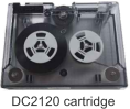 A QIC-80 format DC-2120 cartridge.